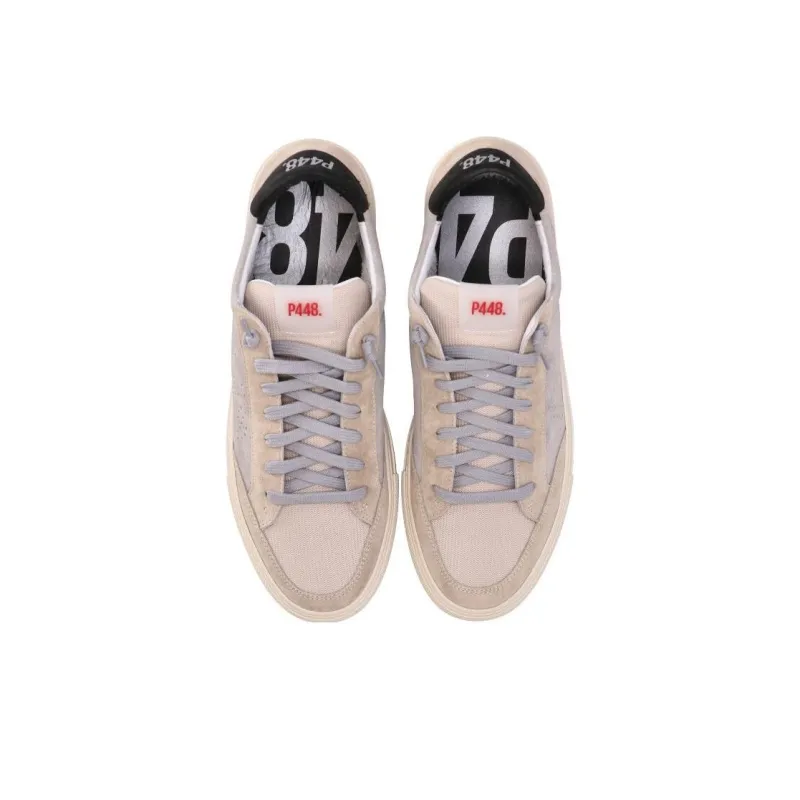 P448 Low-Top Skateboard Shoes Men's Taupe-4