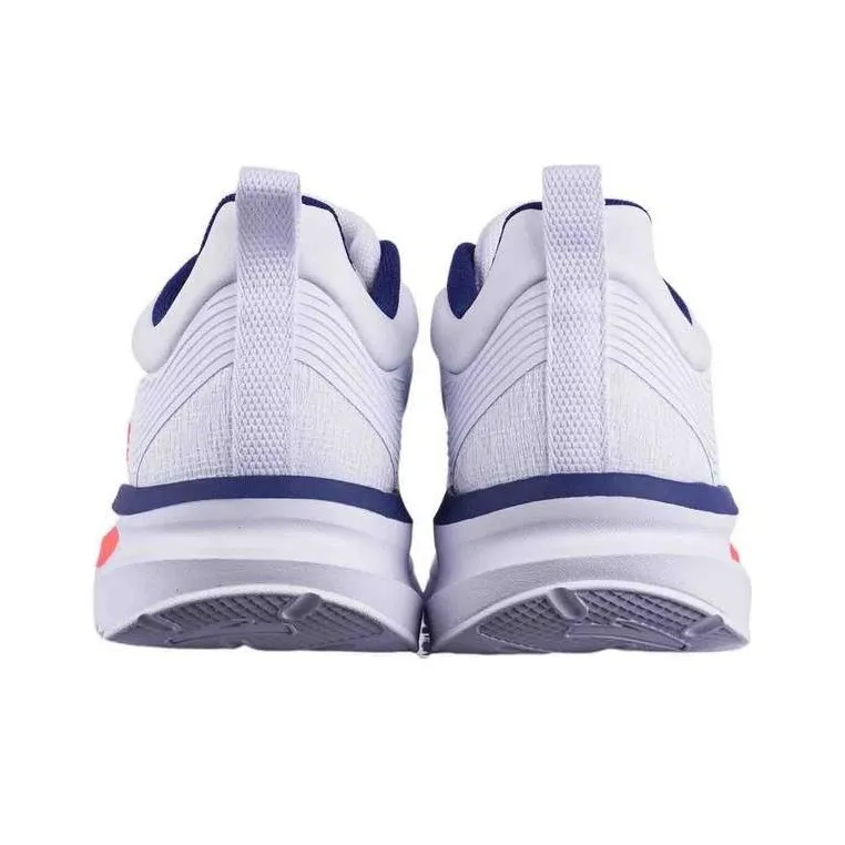 Anta Durable Cushioning Low Top Running Shoes Men's White Pink Blue-2