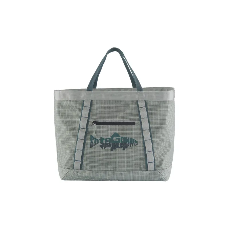 Patagonia Recycled Polyester Tote Bag, Shopping Bag, Handbag Regular Unisex Sleet Green-0