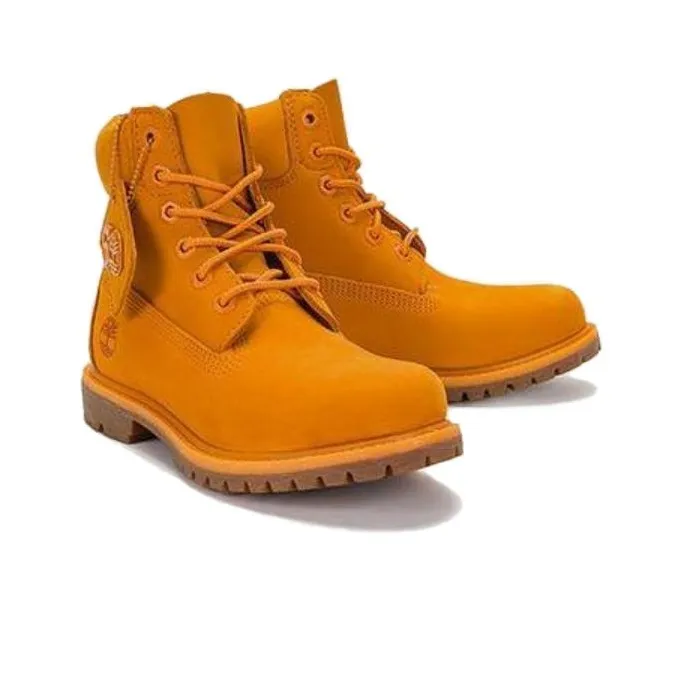 Timberland 50th Edition Premium 6 Inch Waterproof Boot 'Medium Orange Nubuck' Women's-3