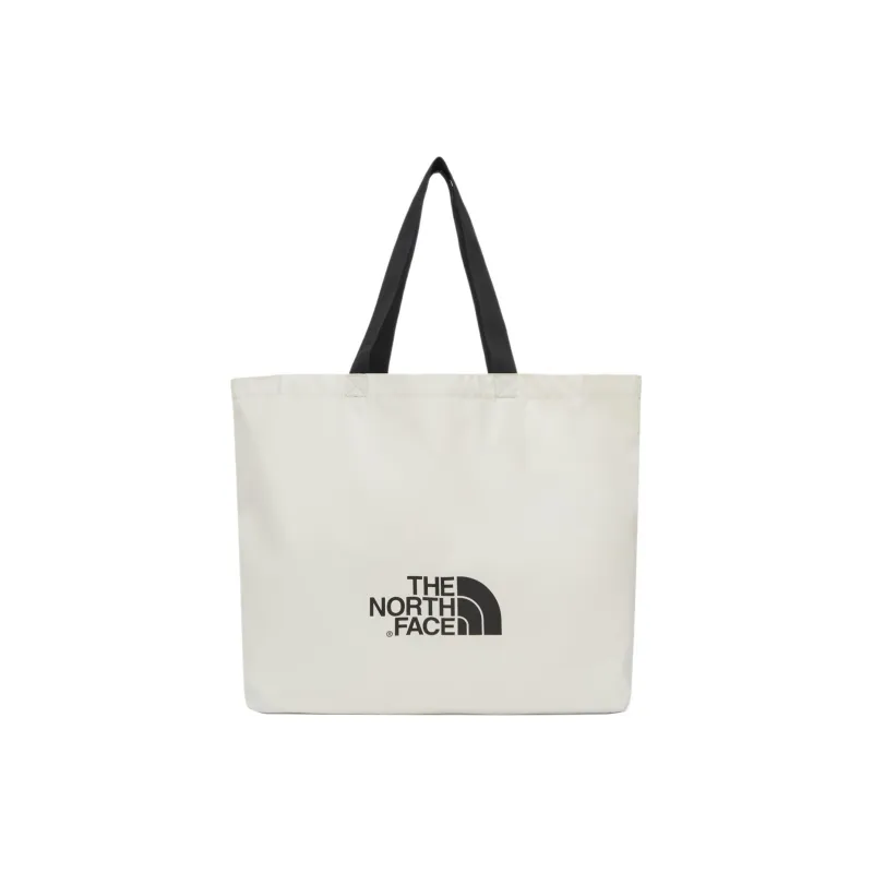 THE NORTH FACE Polyester Tote Bag, Shopping Bag, Handbag, Shoulder Bag Unisex Cream-0