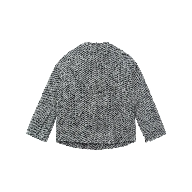 SIMPLE PROJECT Jacket Unisex Gray-1
