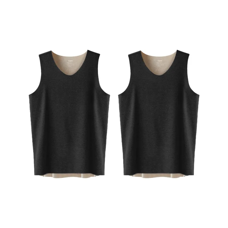 H YXIANG Thermal Tops Men's 2 Pack Combo Set-9