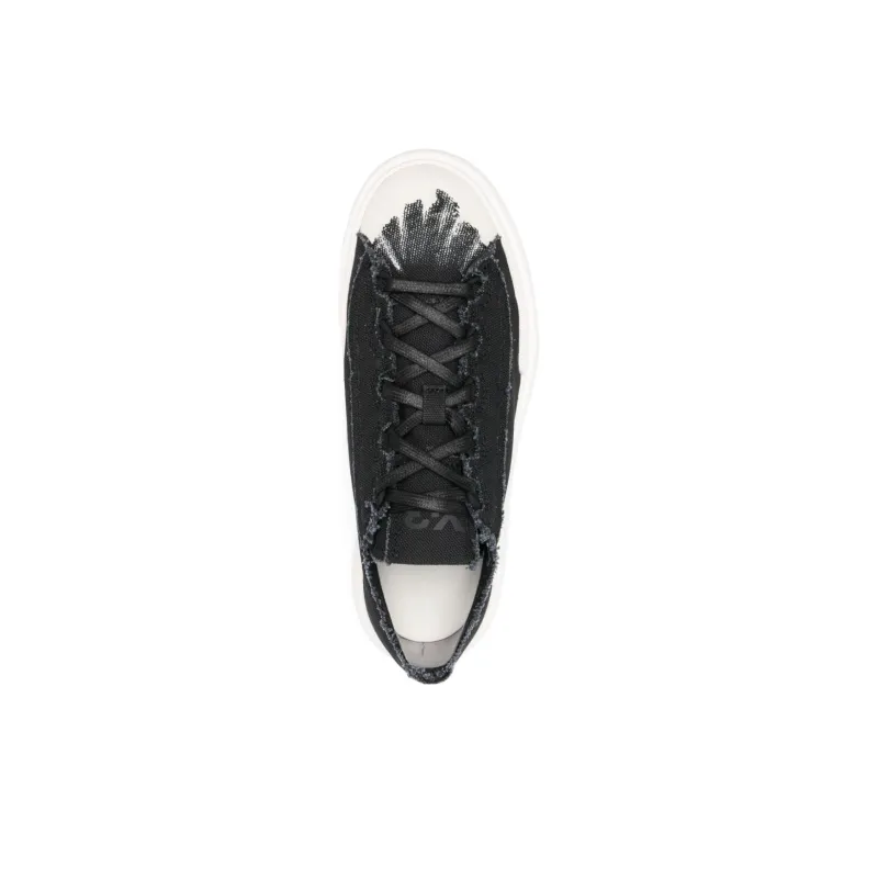 Y-3 Nizza Low "Worn-In" Black Off White-3
