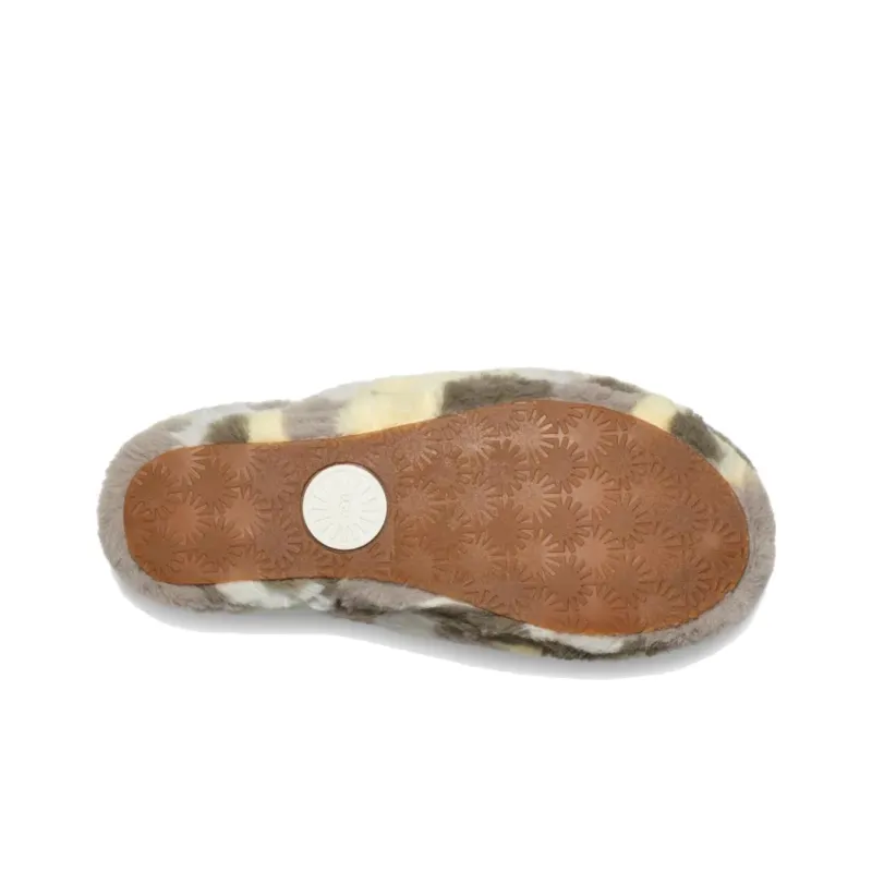 UGG Fluff Yeah Slide Camopop Moss Green Women's-4