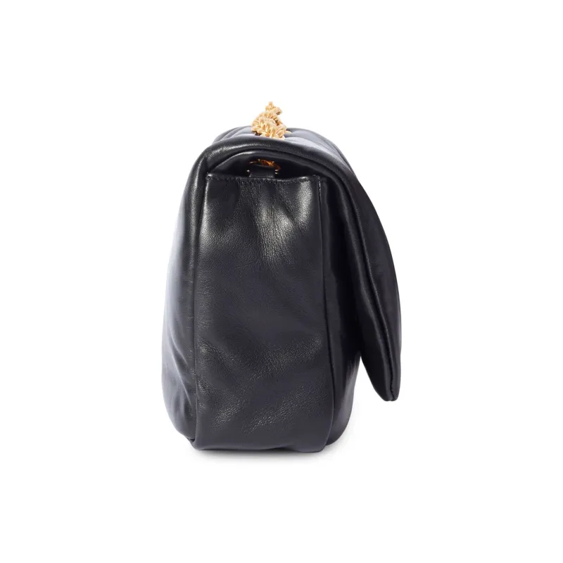 OFF-WHITE Jitney Logo Plaque Puffer Shoulder Bag-2