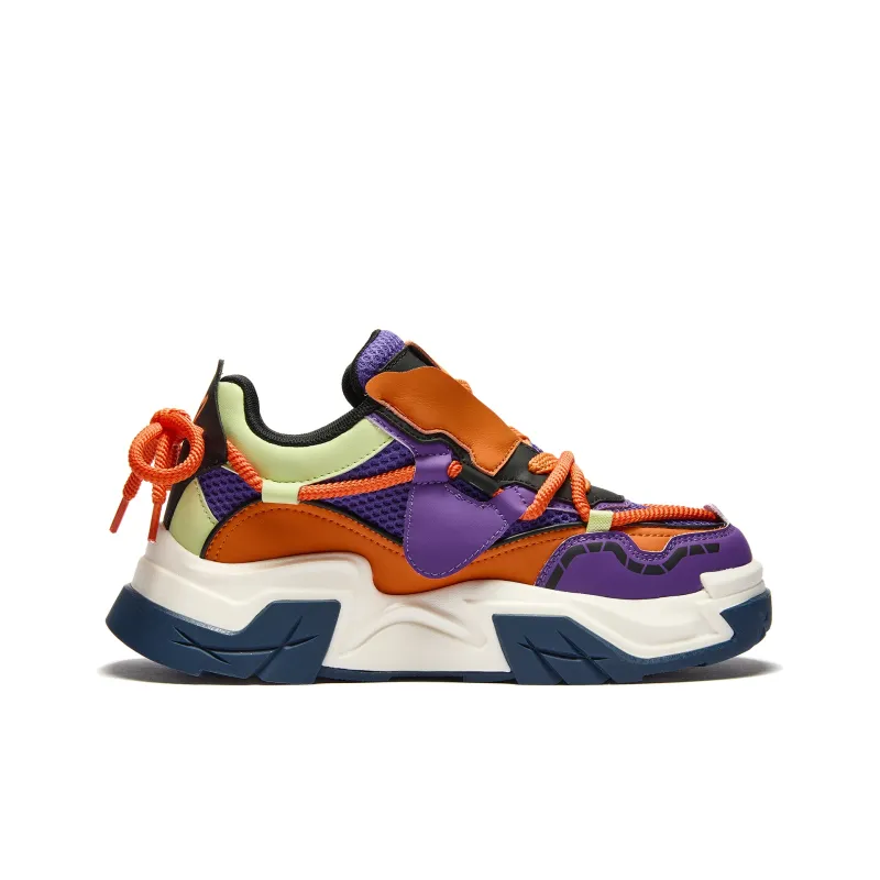 HUANG AIMIAO Height Increasing Wear-Resistant Low-Top Chunky Sneakers Unisex-9