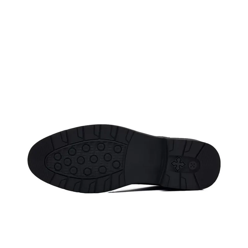 JIETEGONGYANG Dress Shoes Men's Black-3