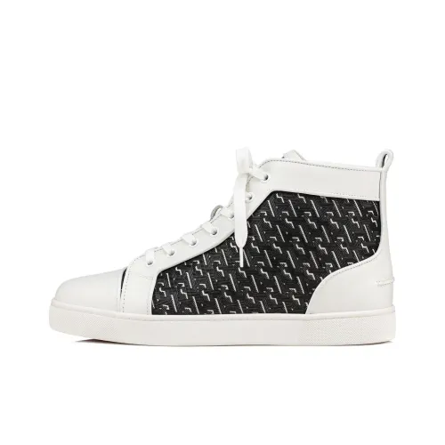 CL LUBOTING High Top Skateboard Shoes Men's White