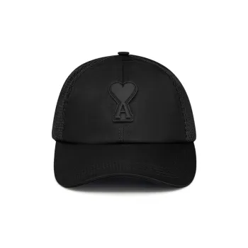 AMIPARIS Polyamide Baseball Caps Unisex Black