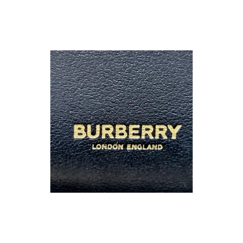 Burberry Hannah Check Shoulder Bag Black-8