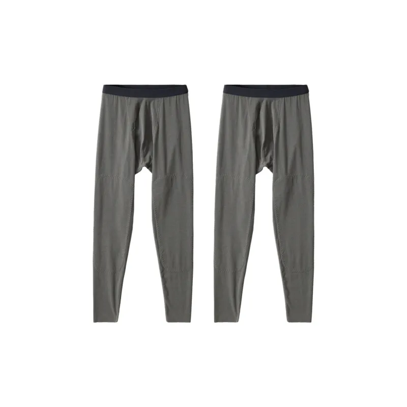 H YXIANG Thermal Pants Men's 2 Pack-7