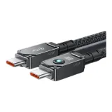 Stellar Black 2m[USB Fast Charging]Aviation Material ★ Buy One Get One Free