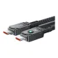 Stellar Black 2m[USB Fast Charging]Aviation Material ★ Buy One Get One Free