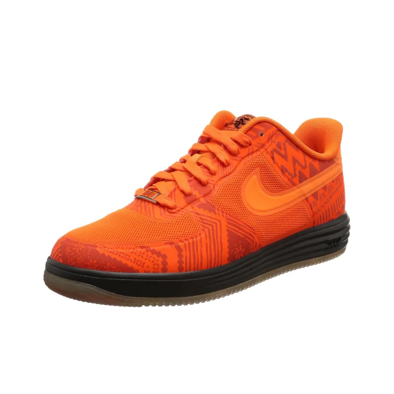 Nike Lunar Force 1 Fuse Bhm Sneaker Orange/Brown-2