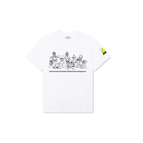 ANTI SOCIAL SOCIAL CLUB Bryant Giles Co-brand T-Shirts Unisex White