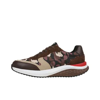 MBT Curved Sole Platform TIANO Low-Top Running Shoes Men's Brown