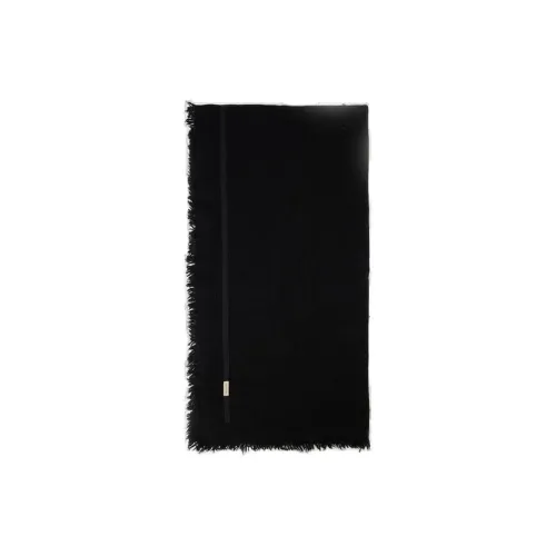 Ann Demeulemeester Logo-Engraved Shawl