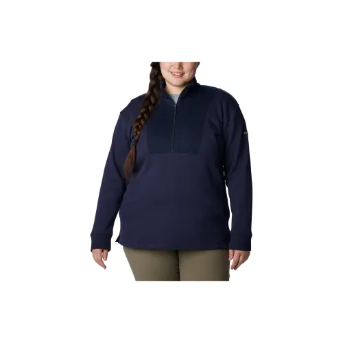 Columbia Sweatshirts Women's Navy Blue