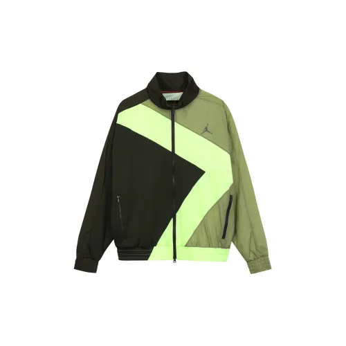 Jordan Wings Diamond Jackets Men Dark Green