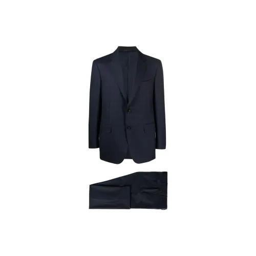 CANALI Plaid-check Wool Suit