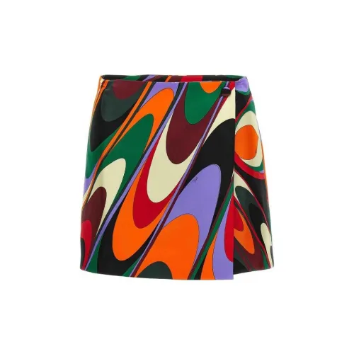 EMILIO PUCCI Casual Short Skirts Women's Multicolor