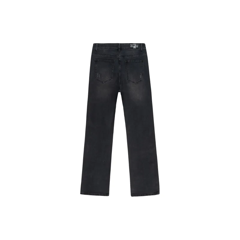 XINYINSU Jeans Unisex Black-1