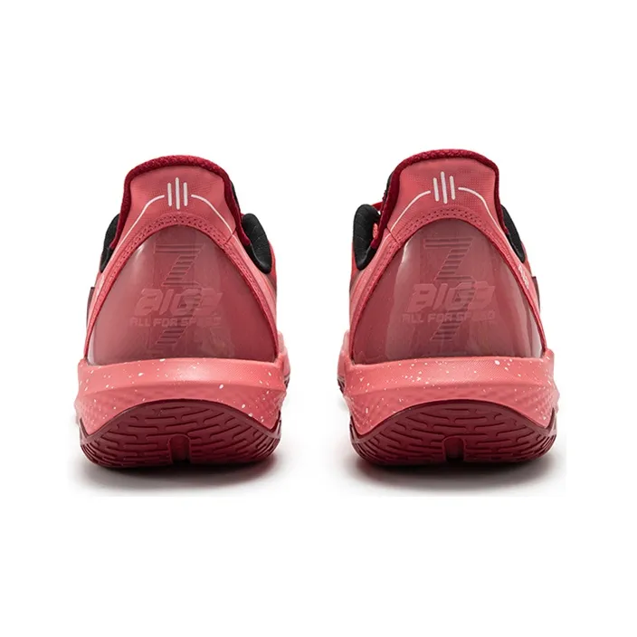 361° Big3 4.0 QUICK Basketball Shoes Men Low Top Tropical Pink-3