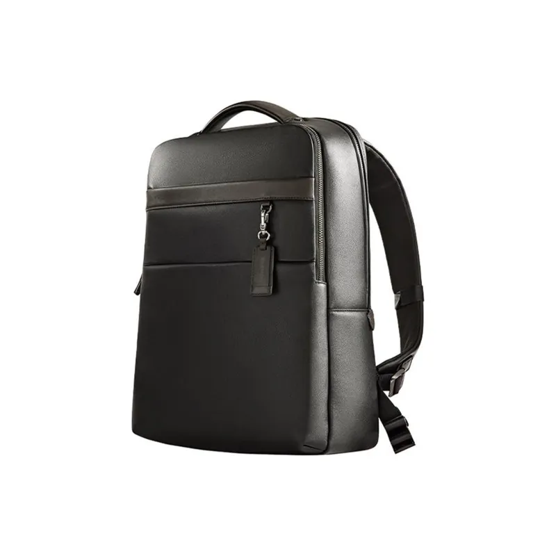 SAMSONITE Fabric Backpack Regular Men's Black-1