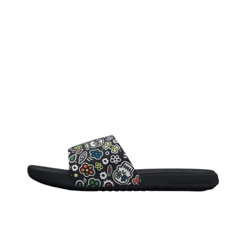 Under Armour Ansa Day Of The Dead Slides 'Black Multi'