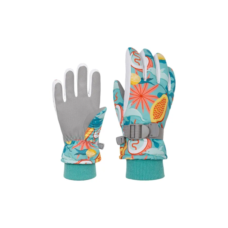 PRIMITIVE WOLF Skiing Mittens Unisex-8