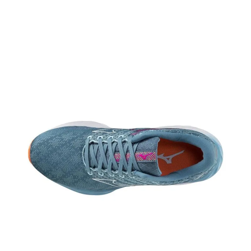 Mizuno Women's Wave Inspire 19 'Dazzling Blue'-2