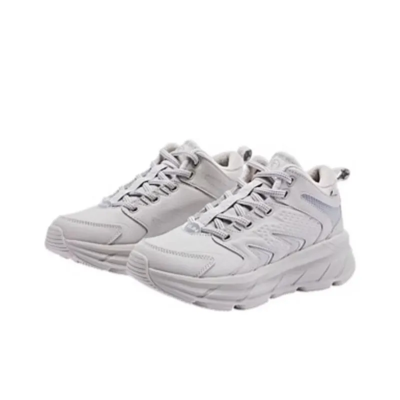 QIAODAN Abrasion Resistant Low Top Running Shoes Women's Gray-2