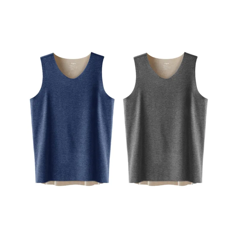 H YXIANG Thermal Tops Men's 2 Pack Combo Set-6