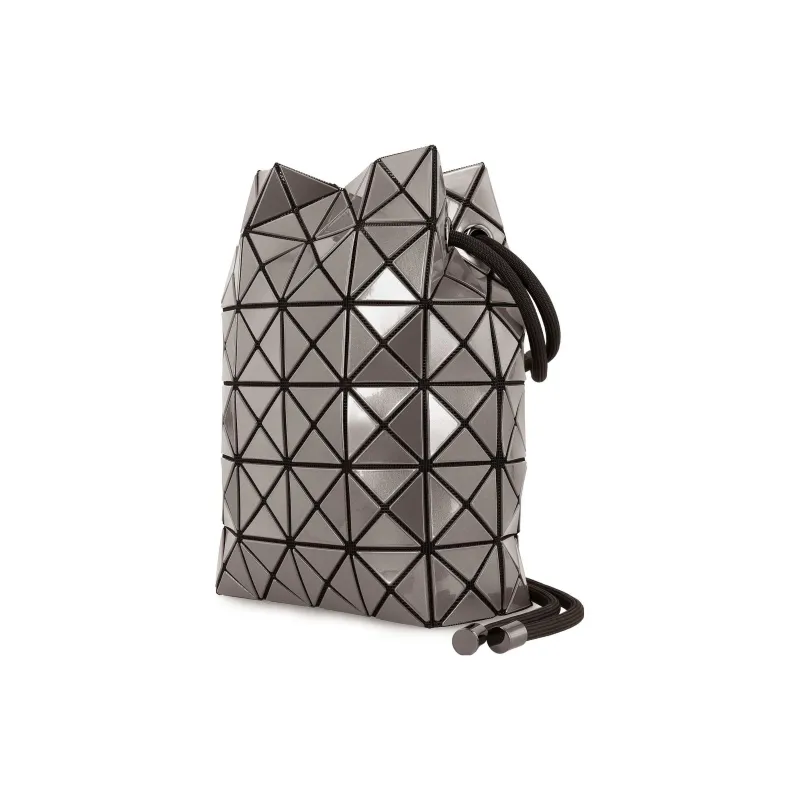 ISSEY MIYAKE Wring Gloss Drawstring Closure Shoulder Bag, Crossbody Bag Women's Bronze-2