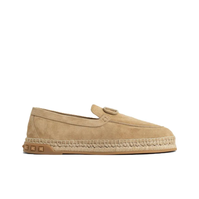 Valentino Garavani Leisure Flows Suede Espadrilles-1