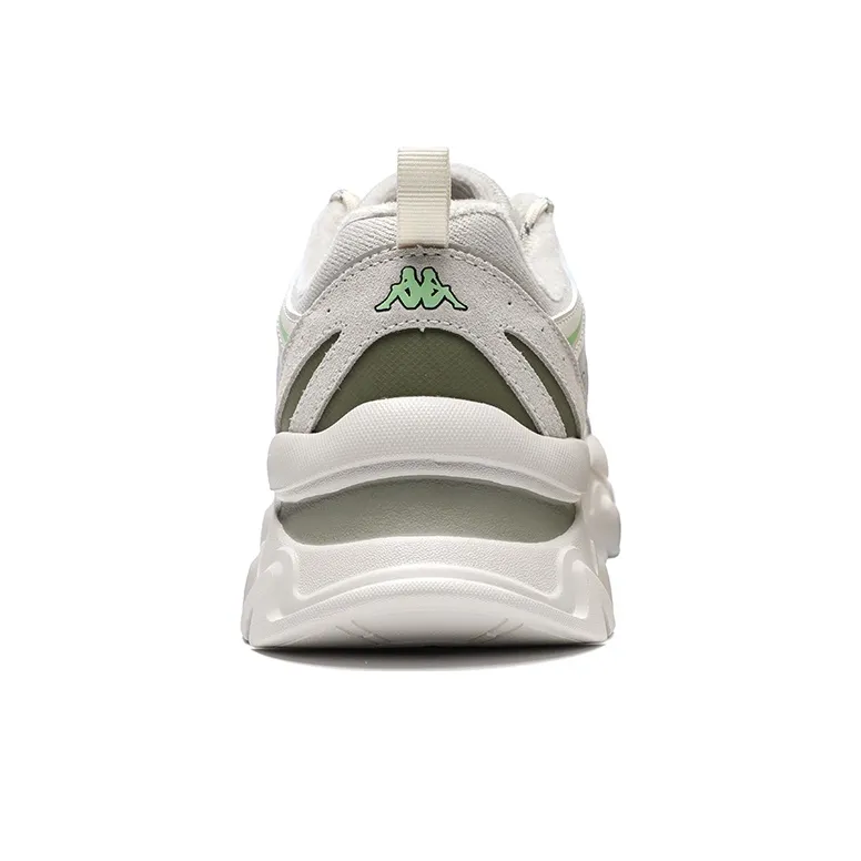 Kappa Chunky Sneakers Women's Low Top Gray-4