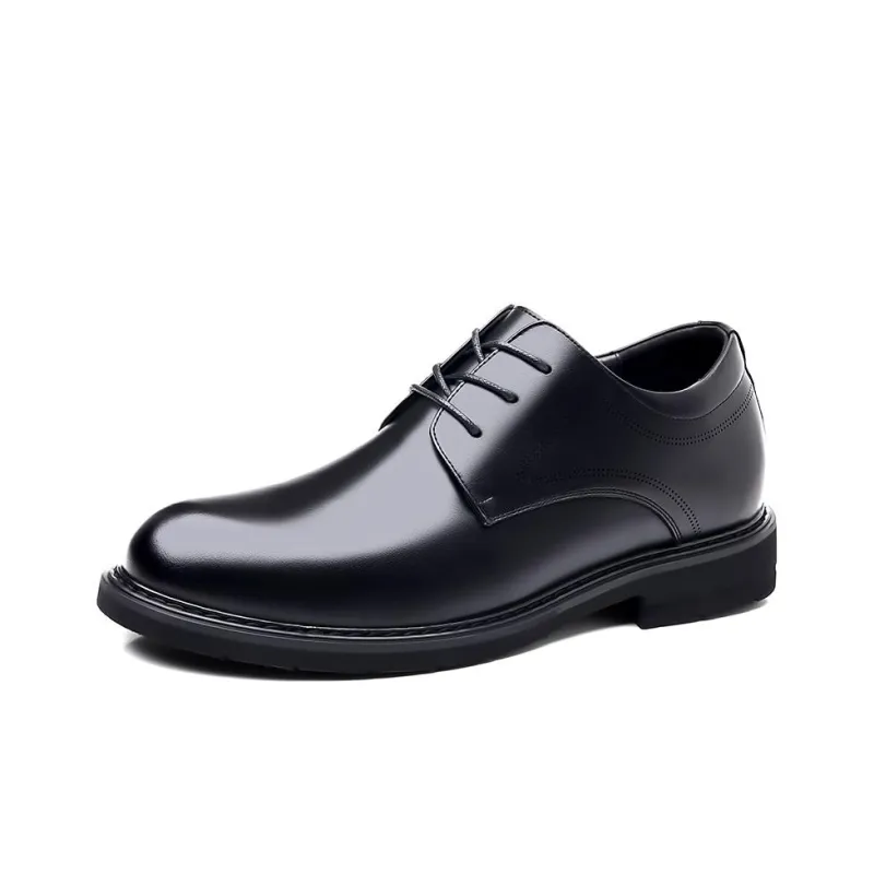 JIETEGONGYANG Dress Shoes Men's Black-0