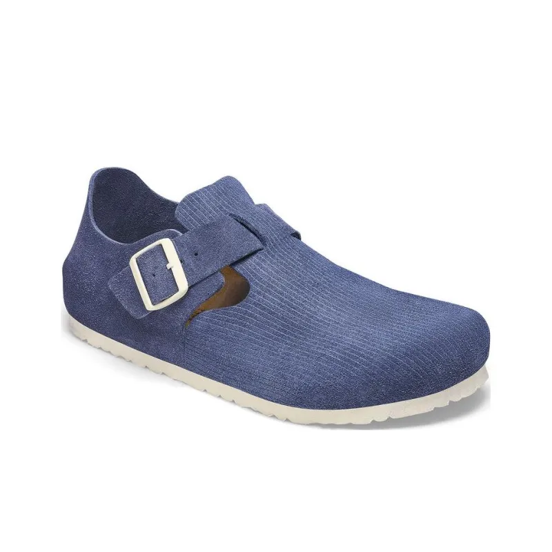 Birkenstock Low-Top Casual Shoes Unisex Indigo Narrow Fit-1