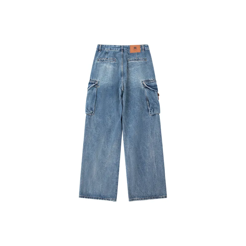 OCTO GAMBOL Jeans Unisex Blue-1