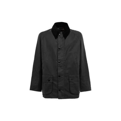 BARBOUR Collared Wax Jacket