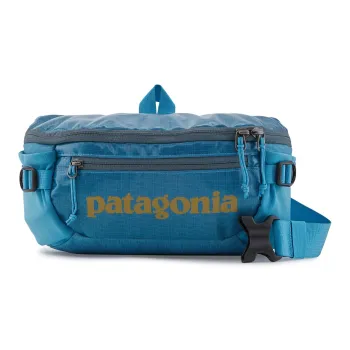 Patagonia Polyester Crossbody Bags Fanny Pack Regular Unisex Python Blue