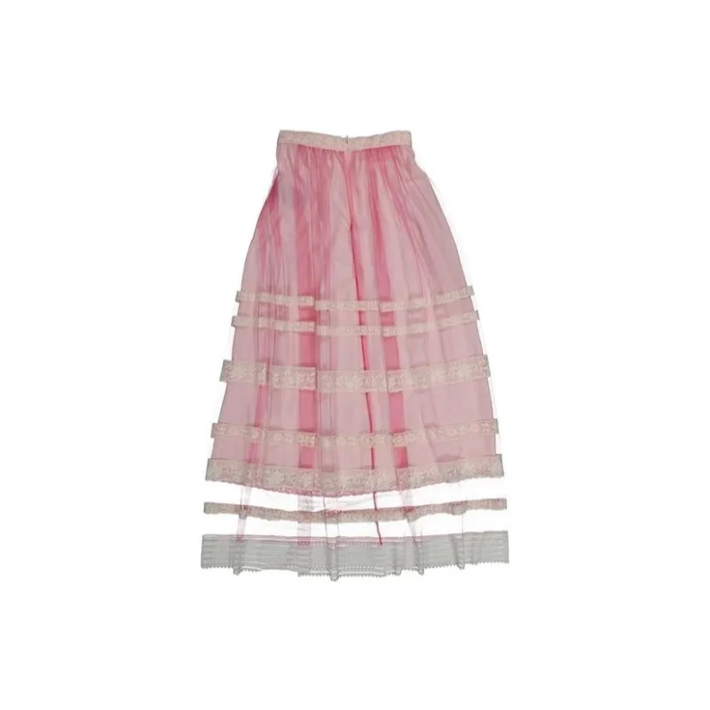Burberry Casual Long Skirts Women's Pink-1