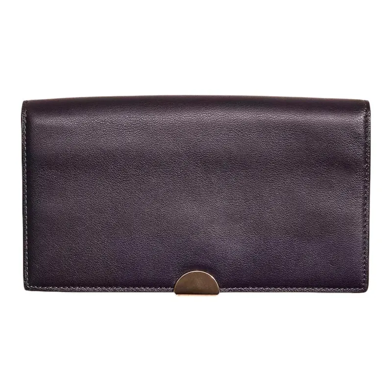 COACH Dreamer Smooth Leather Coin Purses Wallets Small Size Women's Gold Multicolor Ink-0