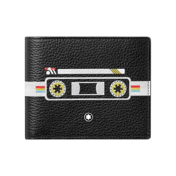 MONTBLANC Leather Wallet Men's Black