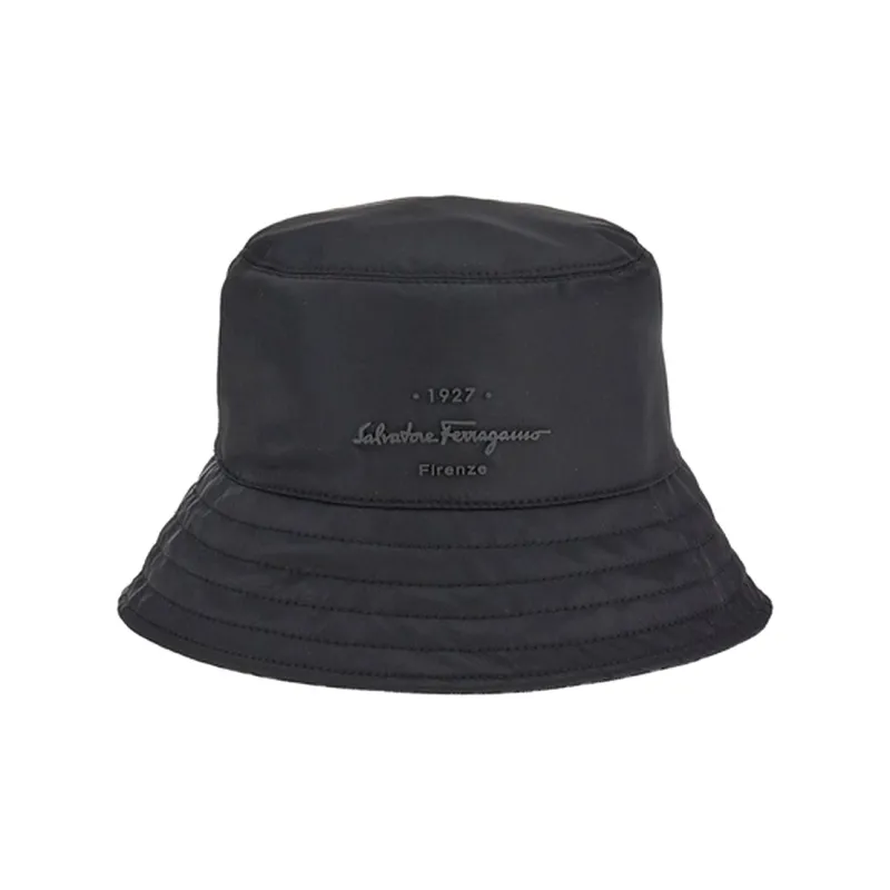 FERRAGAMO Bucket Hats Men's Black-1
