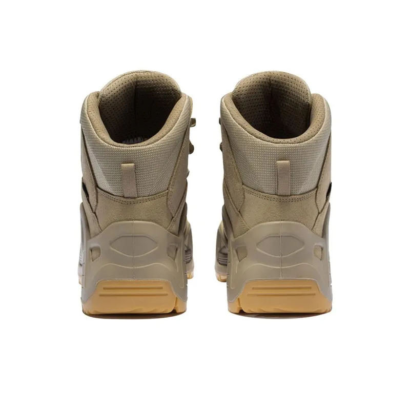 Lowa Cushioning, Slip Resistant, Abrasion Resistant, Waterproof Mid Top Outdoor Shoes Men's Sand-4