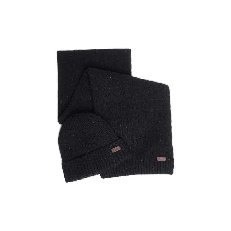 BARBOUR Carlton Beanie & Scarf Set-1