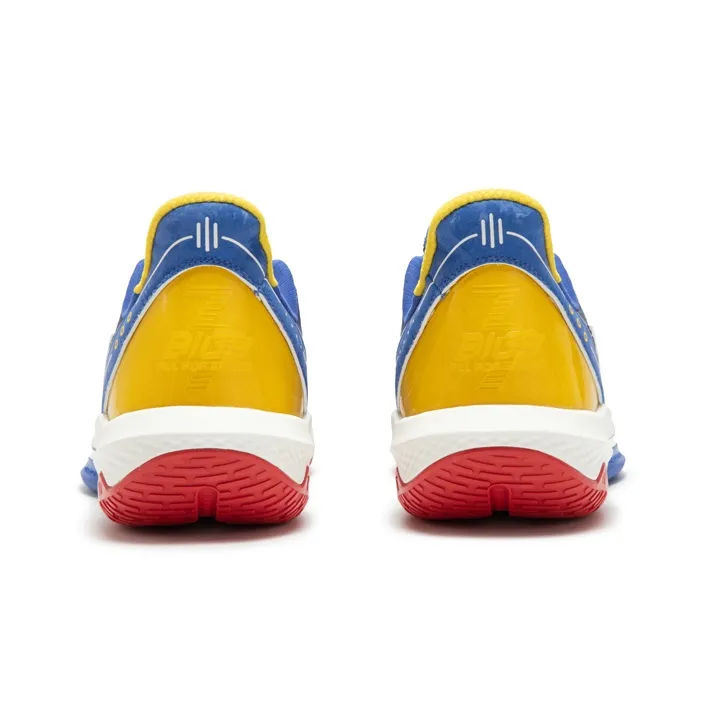 361° Big3 4.0 QUICK Blue Sonic Cushioning Anti-Slip And Wear-Resistant Low-Top Basketball Shoes Men's Blue White-3