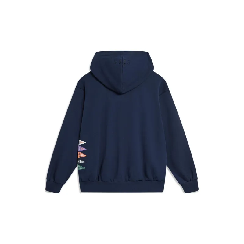 LiNing Badfive Sweatshirt Unisex Dark Marine Blue-1